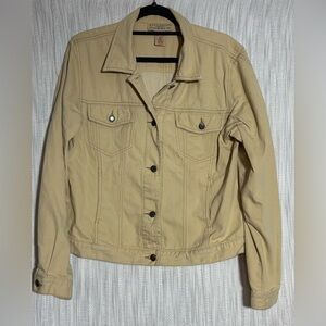 Stylish Tan Jean Jacket for Women